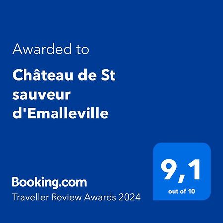 Chateau De St Sauveur D'Émalleville Buitenkant foto